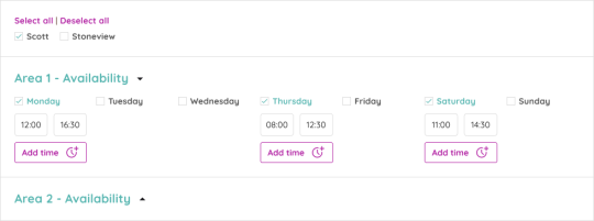 swim school software with teacher app and teacher attendance tracker