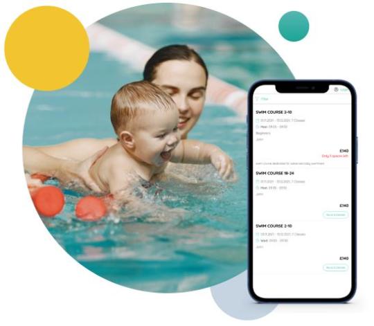 swim school software with parent portal